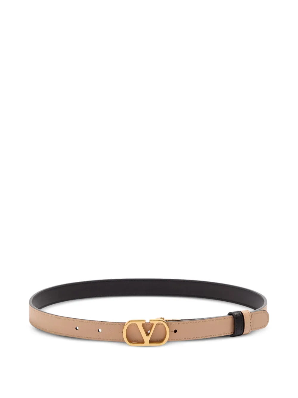 Valentino Garavani VLogo omkeerbare riem Zwart