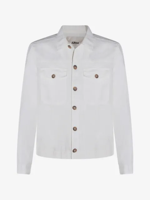 Altea veste boutonnée à poches à rabat