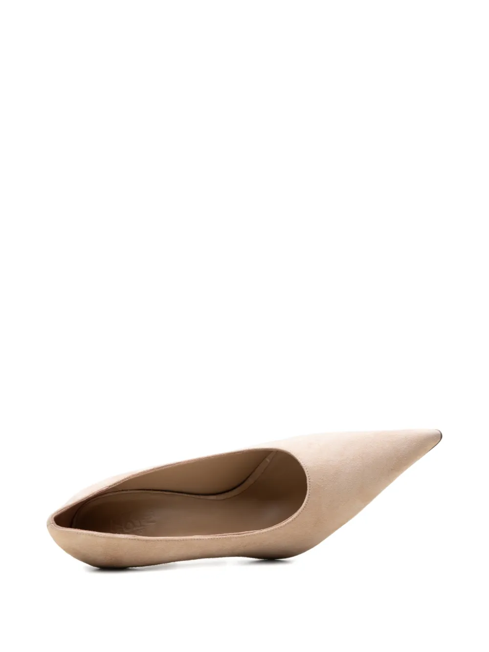 GIABORGHINI Pumps met puntige neus Beige