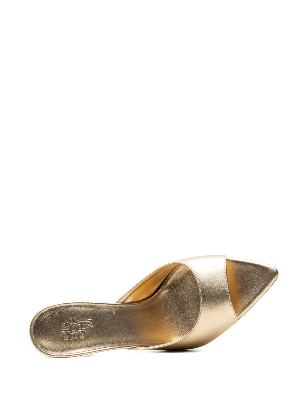 GIABORGHINI Sandalen met puntige neus Goud