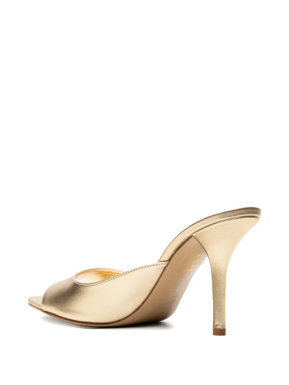 GIABORGHINI Sandalen met puntige neus Goud