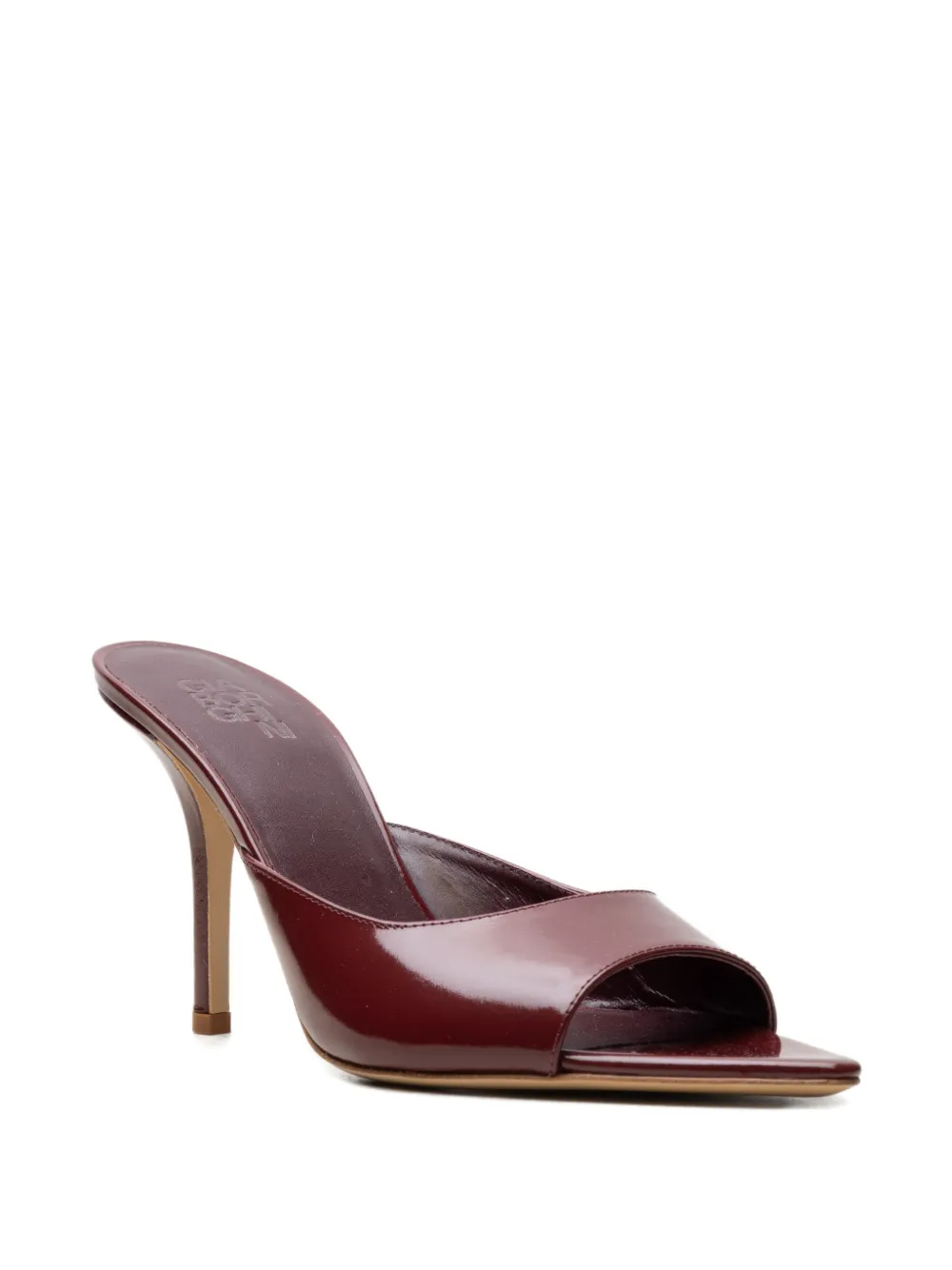 GIABORGHINI pointed-toe sandals Rood