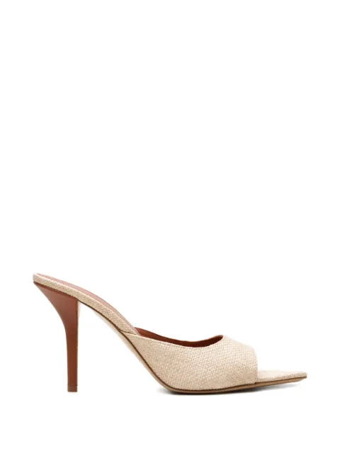 GIABORGHINI raffia point-toe sandals