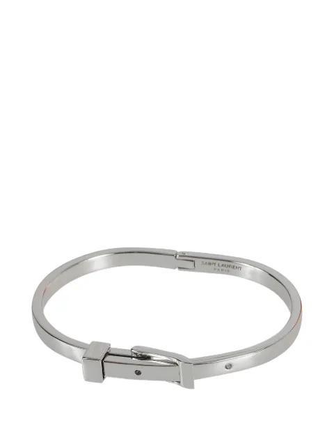 Saint Laurent buckle brass bracelet