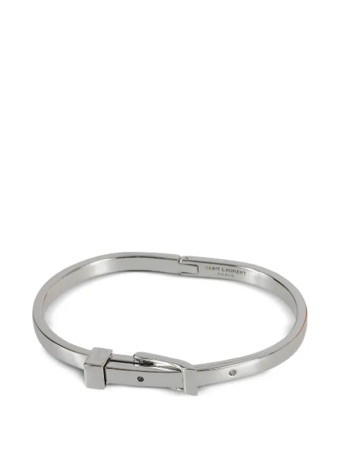 Saint Laurent buckle brass bracelet