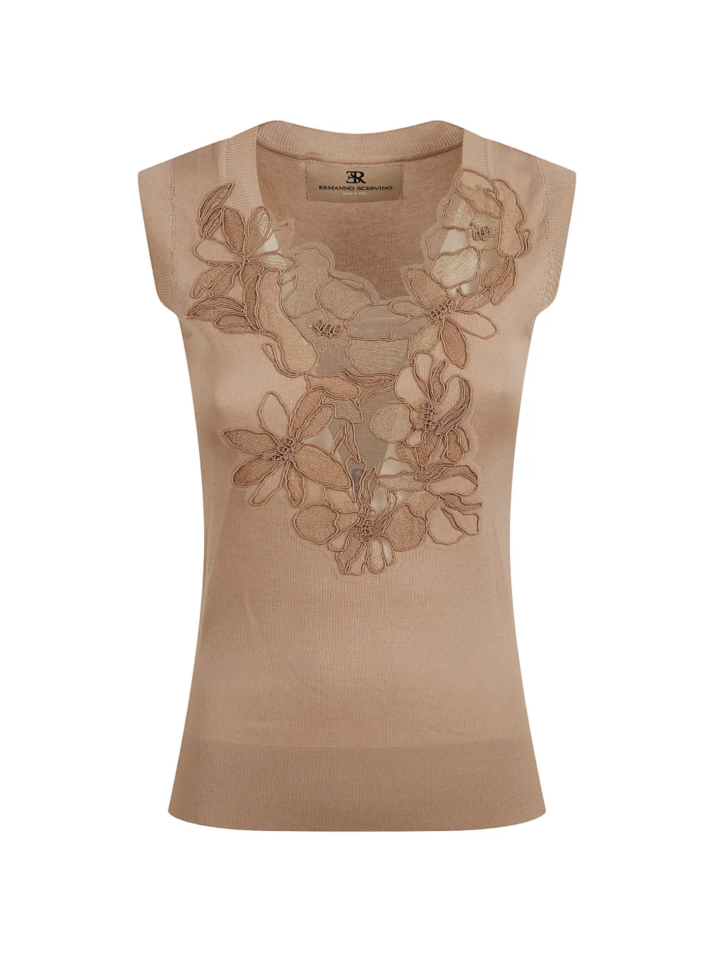 Ermanno Scervino floral top - Toni neutri