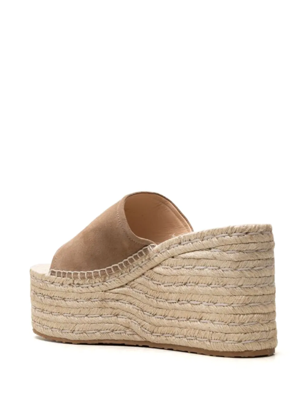 Gianvito Rossi suede espadrilles Beige