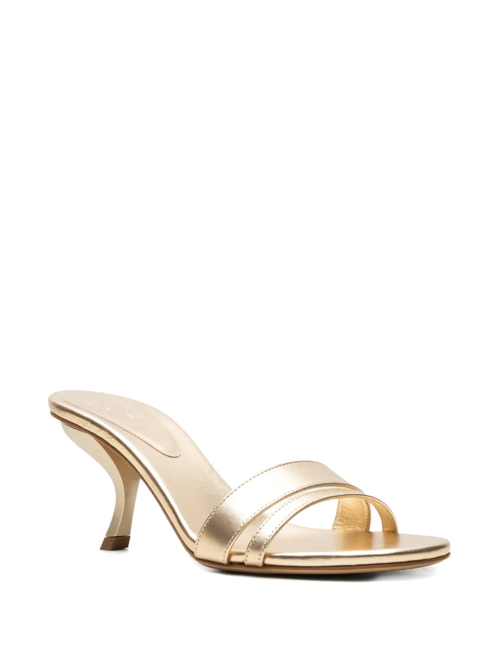 GIABORGHINI two-strap sandals Goud