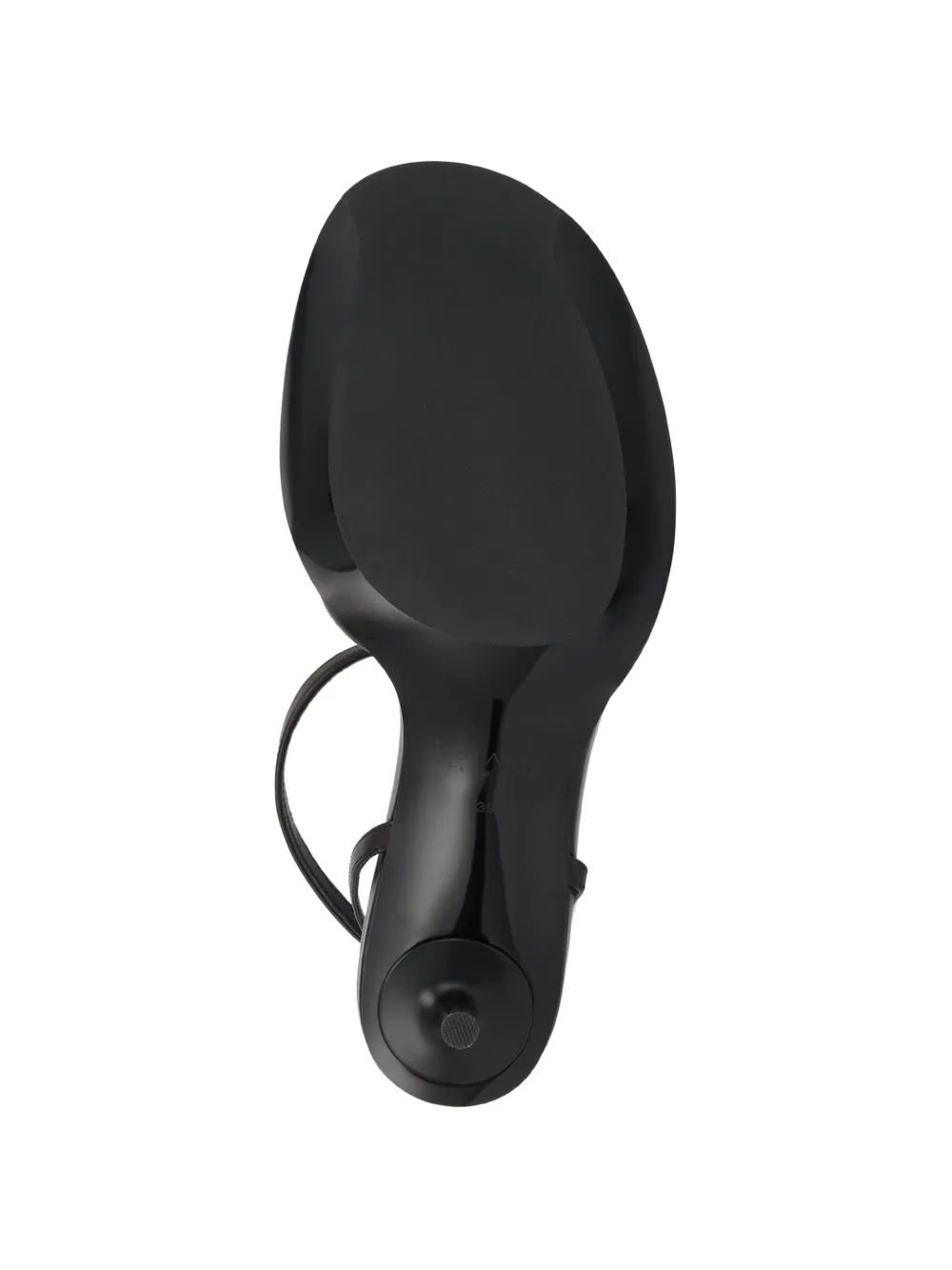 POTAMY Stiletto sandalen met bandjes Zwart