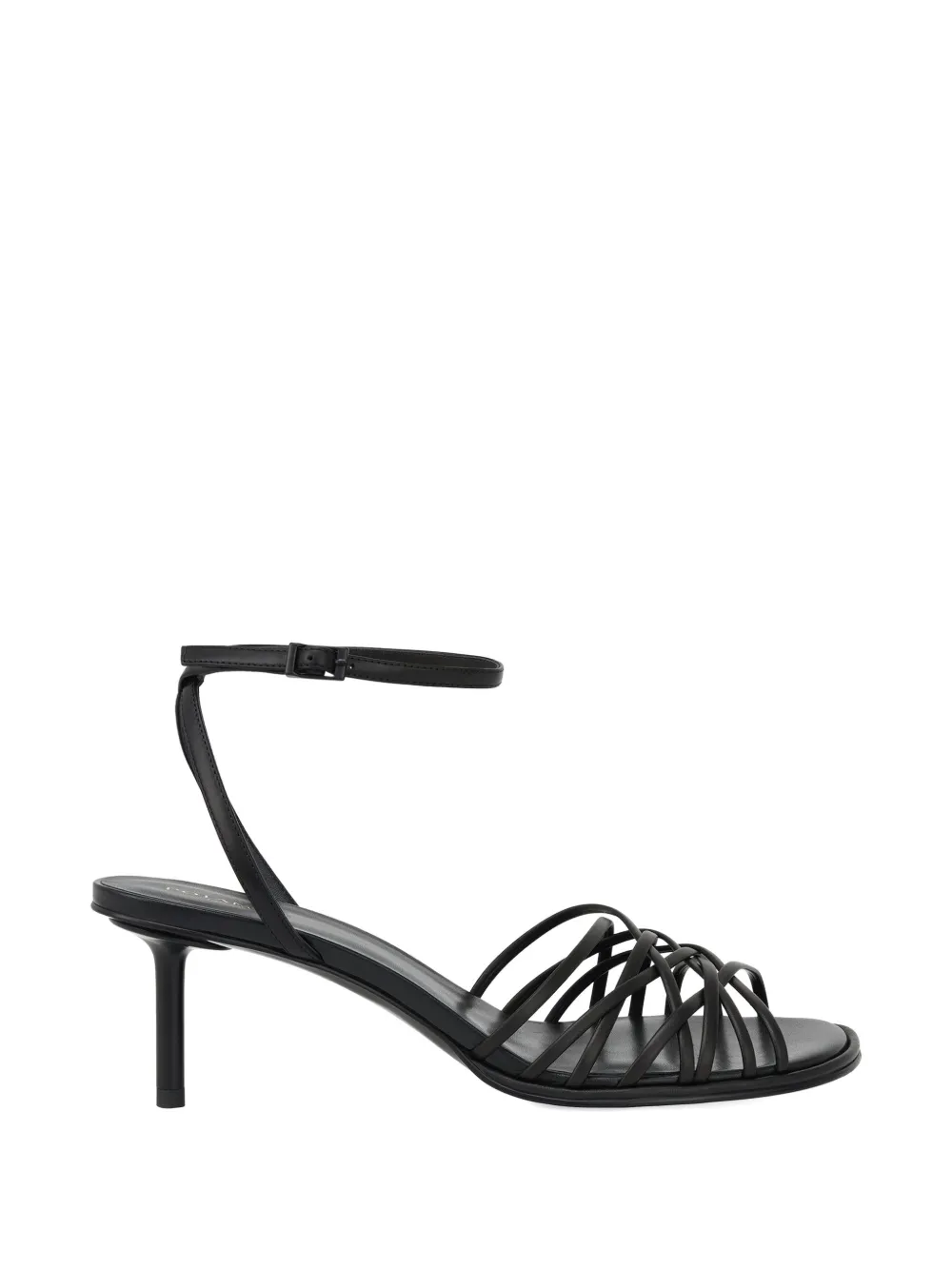 POTAMY strappy stiletto sandals - Nero