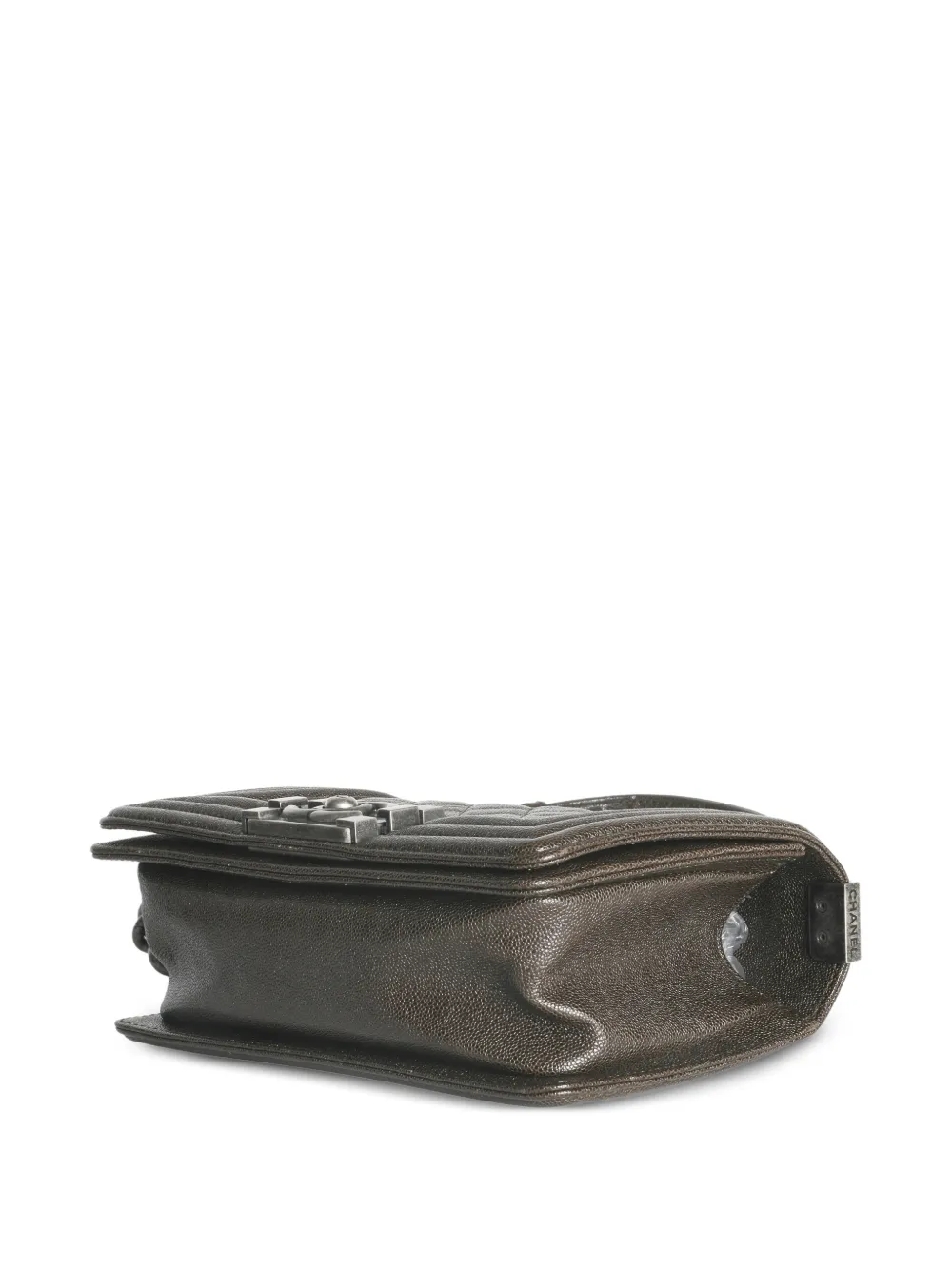 2018-2019 Small Boy Quilted Caviar Crossbody Bag