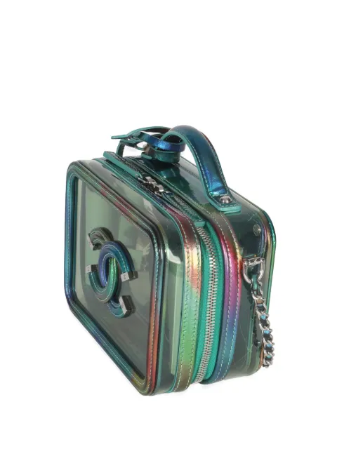 CHANEL Pre-Owned 2019 iridescent filigree crossbody case