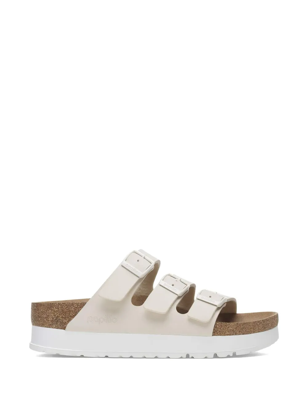 Birkenstock Florida platform flex sandals - Nude