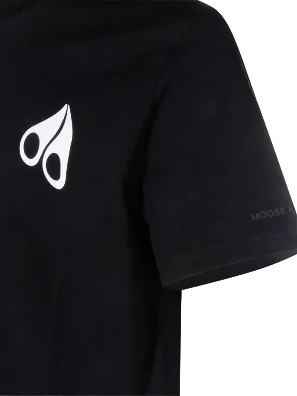 Moose Knuckles Logo T-shirt | Black | FARFETCH