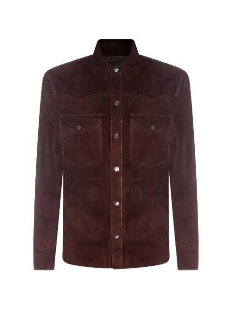 Salvatore Santoro chest-pockets leather jacket