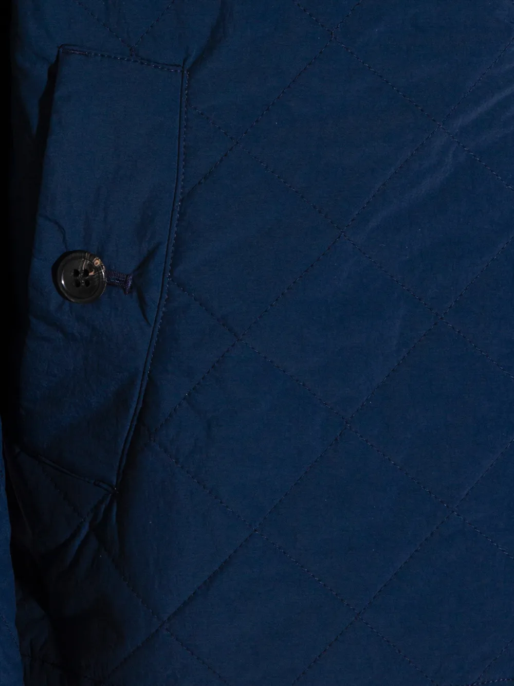 Barbour Tyneside gewatteerd jack Blauw