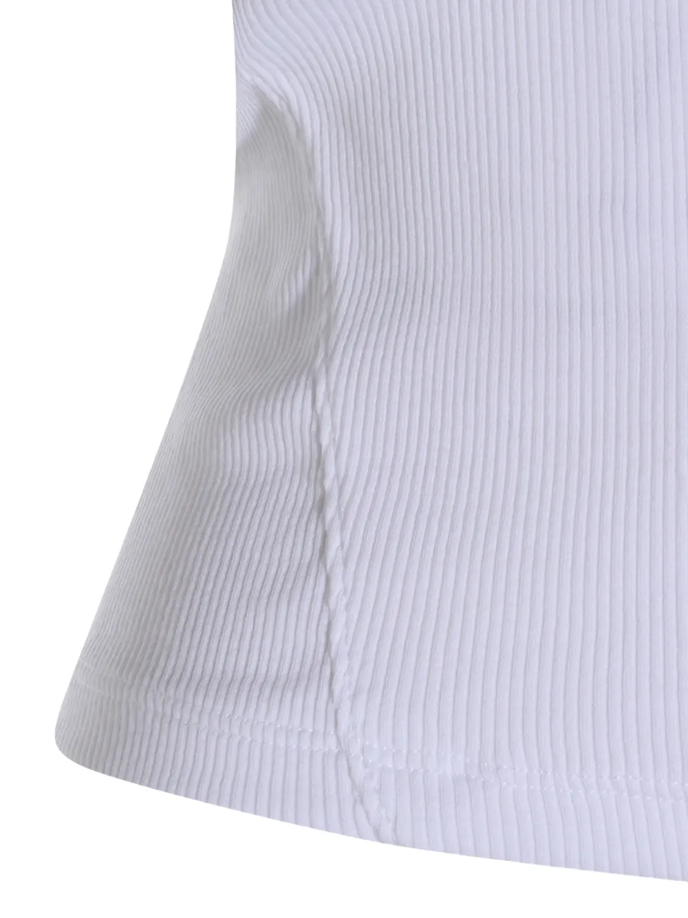  Rag & Bone Top De Canalé - Blanco 