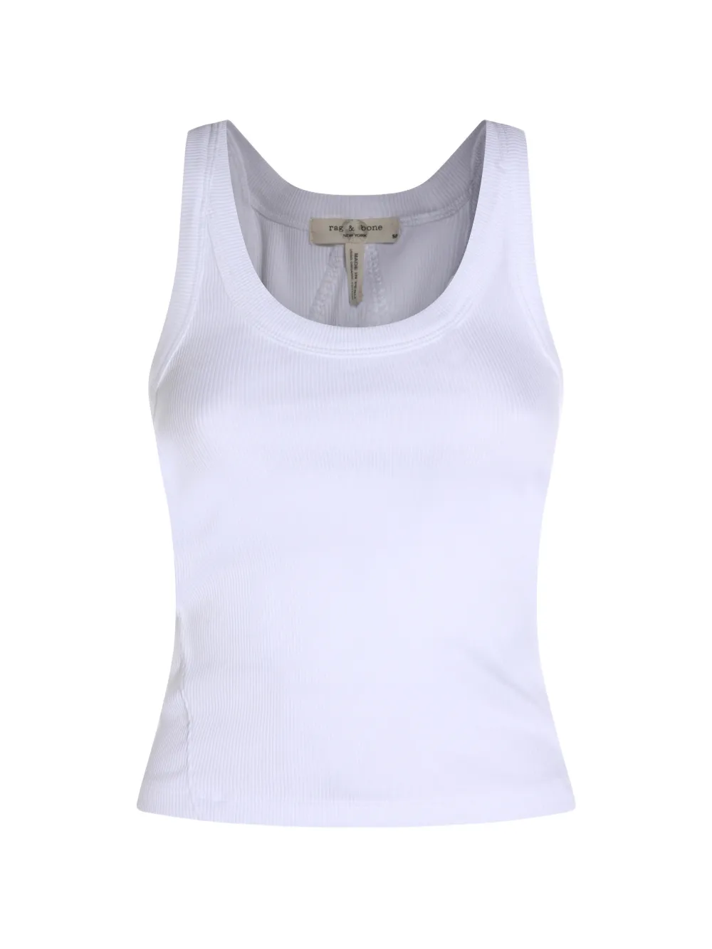 rag & bone Canotta a coste - Bianco