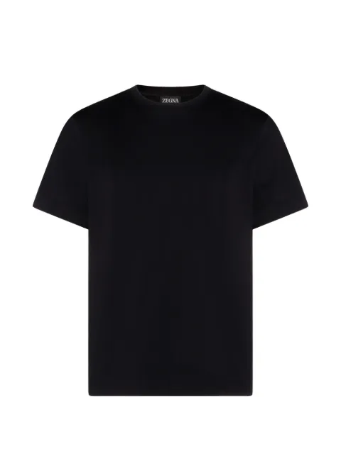 Zegna playera con cuello redondo