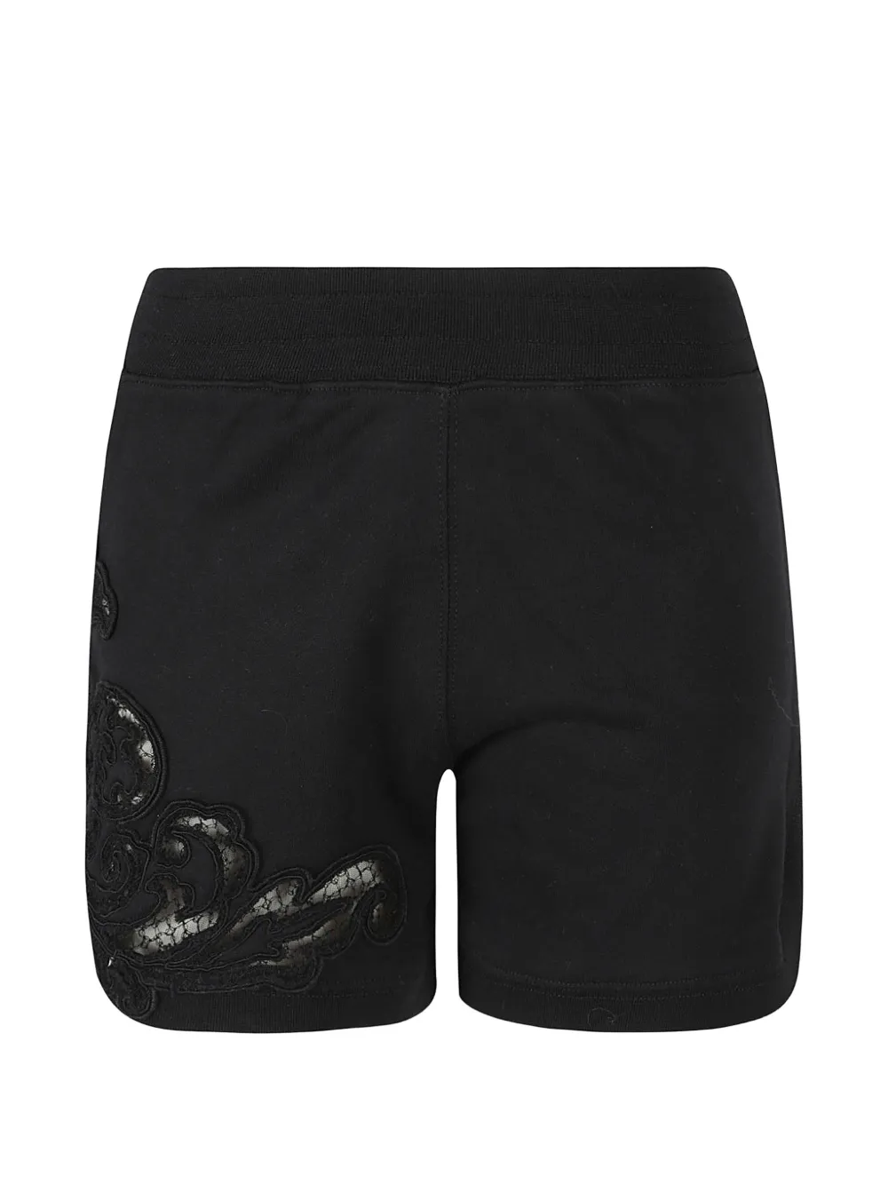 Ermanno Scervino lace appliqué shorts - Nero