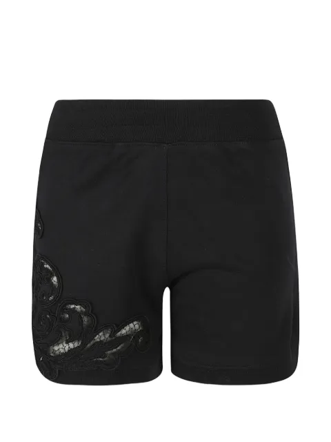 Ermanno Scervino shorts con aplique de encaje