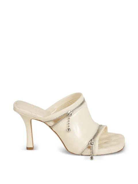 Burberry zip detail pumps