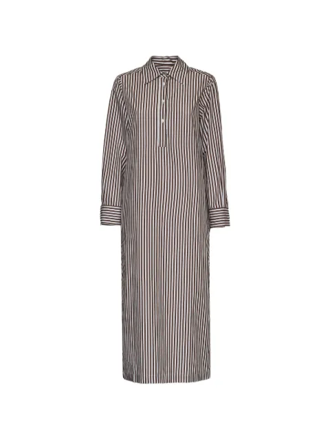 Robert Friedman striped maxi dress