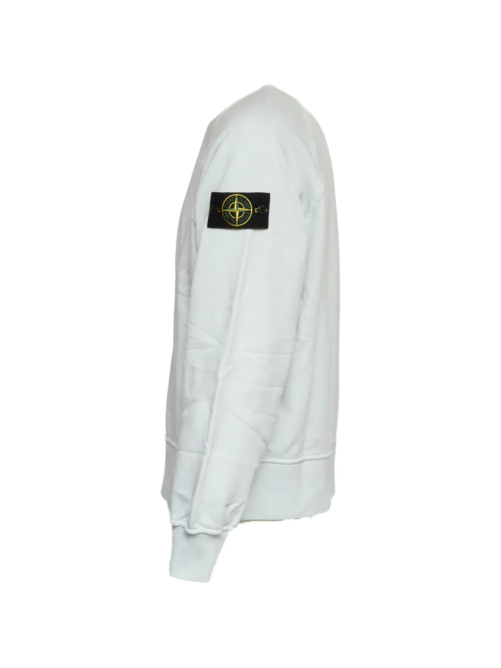 Stone Island Sweater met ronde hals en badge Blauw
