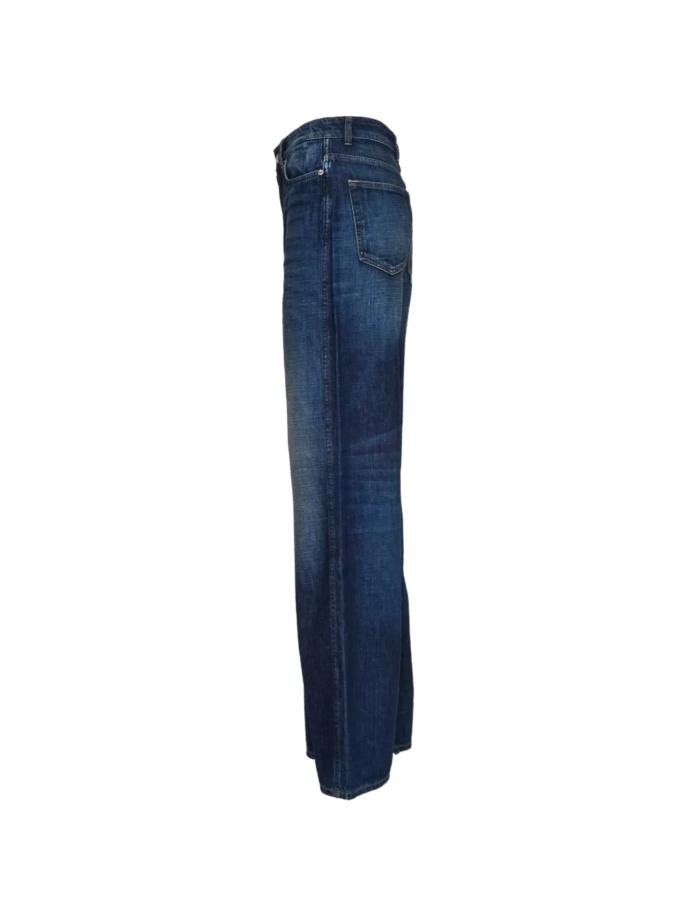  Department 5 Pretender Five-pocket Wide Leg Jeans - Blue 