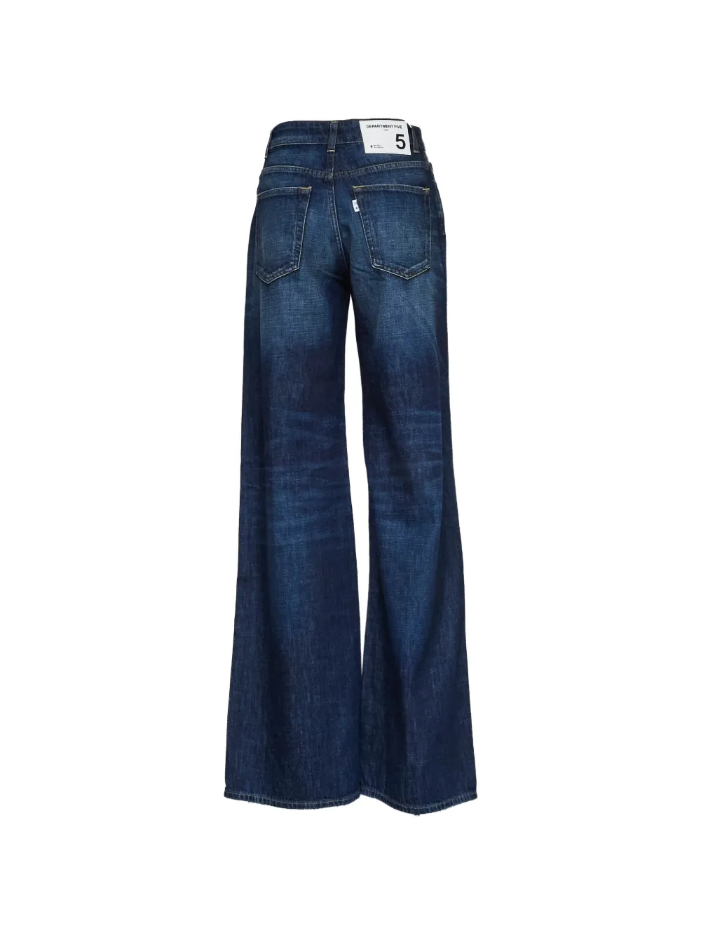  Department 5 Pretender Five-pocket Wide Leg Jeans - Blue 