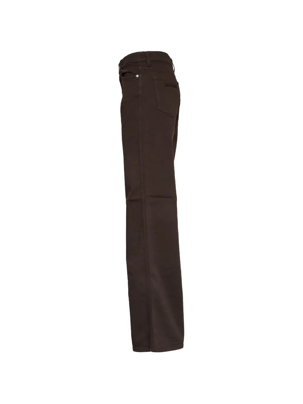 Department 5 Pretender jeans met wijde pijpen en vijf zakken Bruin
