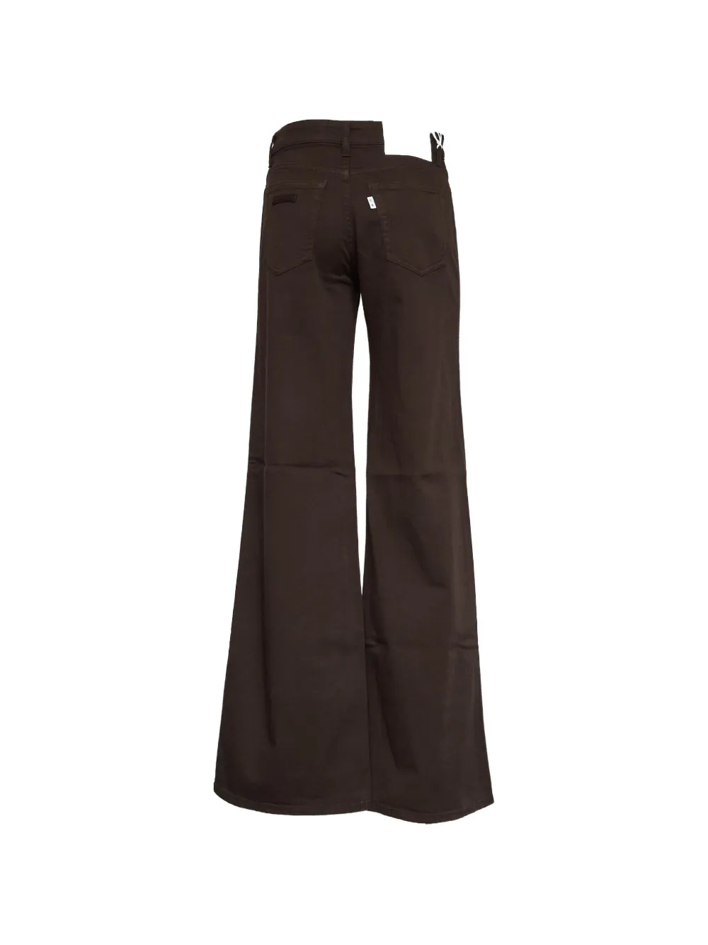 Department 5 Pretender jeans met wijde pijpen en vijf zakken Bruin