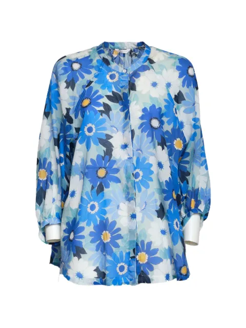 Robert Friedman Adryl floral-print puff-sleeve shirt