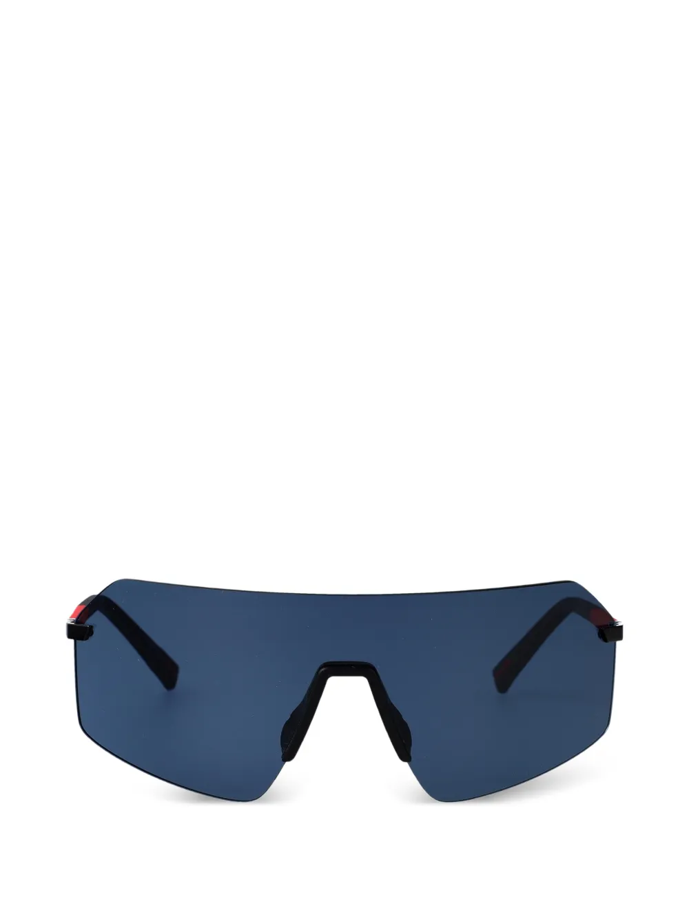 Prada Linea Rossa logo-detail sunglasses - Nero