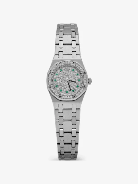 Audemars Piguet reloj Royal Oak de 20mm con diamante y caja octagonal