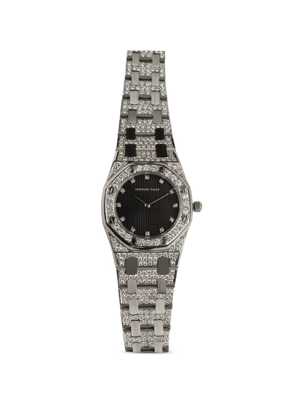 Audemars Piguet Orologio Royal Oak con diamanti 26mm - Argento