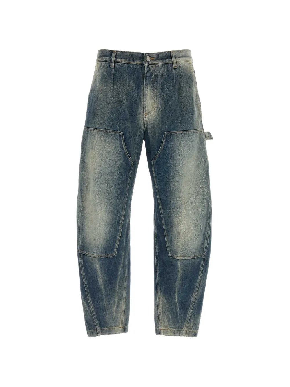 Dolce & Gabbana panelled jeans - Blu