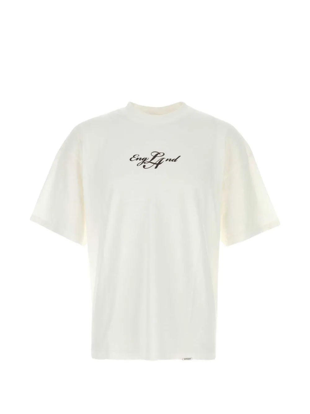 Represent print-detail cotton T-shirt - Toni neutri