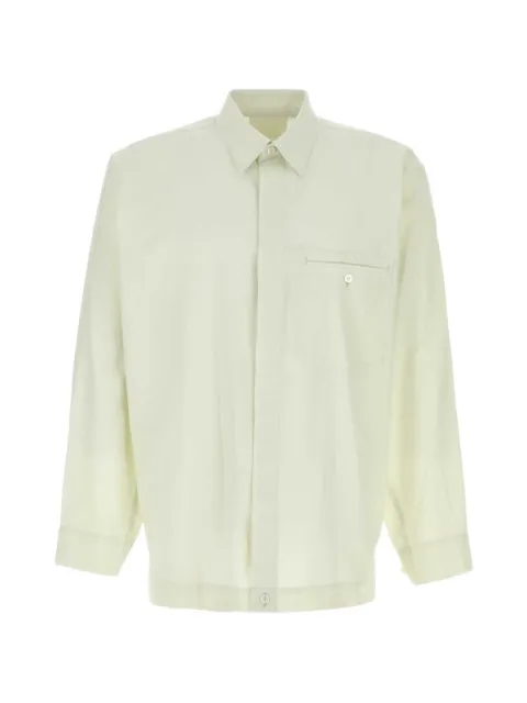 Homme Plissé Issey Miyake chest-pocket cotton shirt