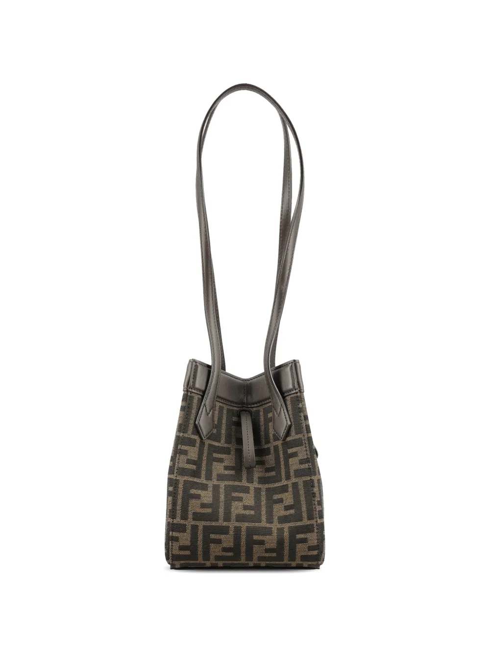  Fendi Mini Origami Tote Bag - Brown 