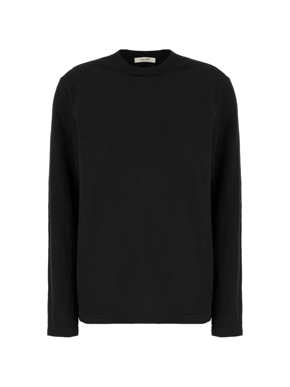 The Row Floris cotton sweater - Nero