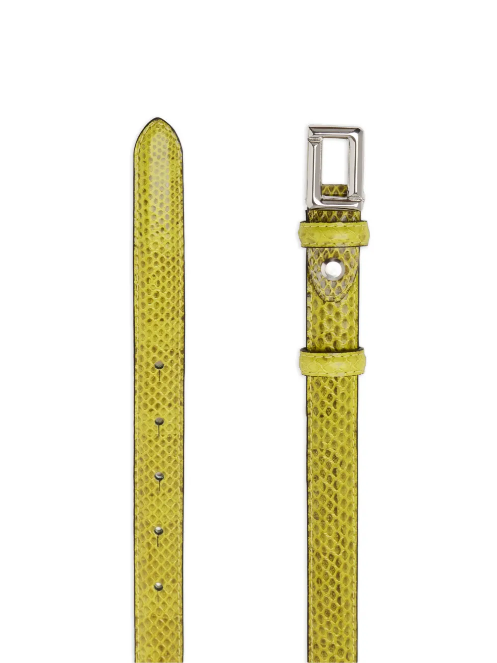  Lancel Buckle Adjustable Belt - Green 
