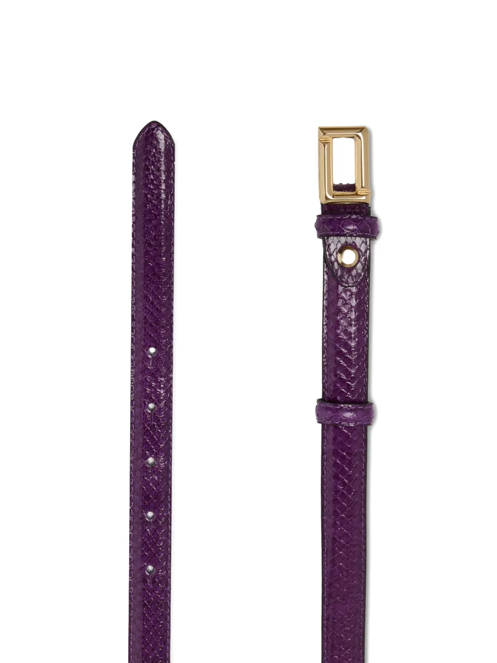  Lancel Buckle Adjustable Belt - Purple 