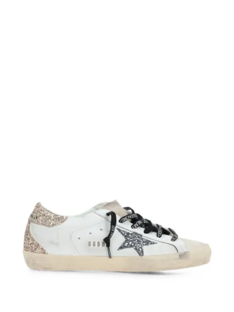 Golden Goose Superstar glitter-star sneakers