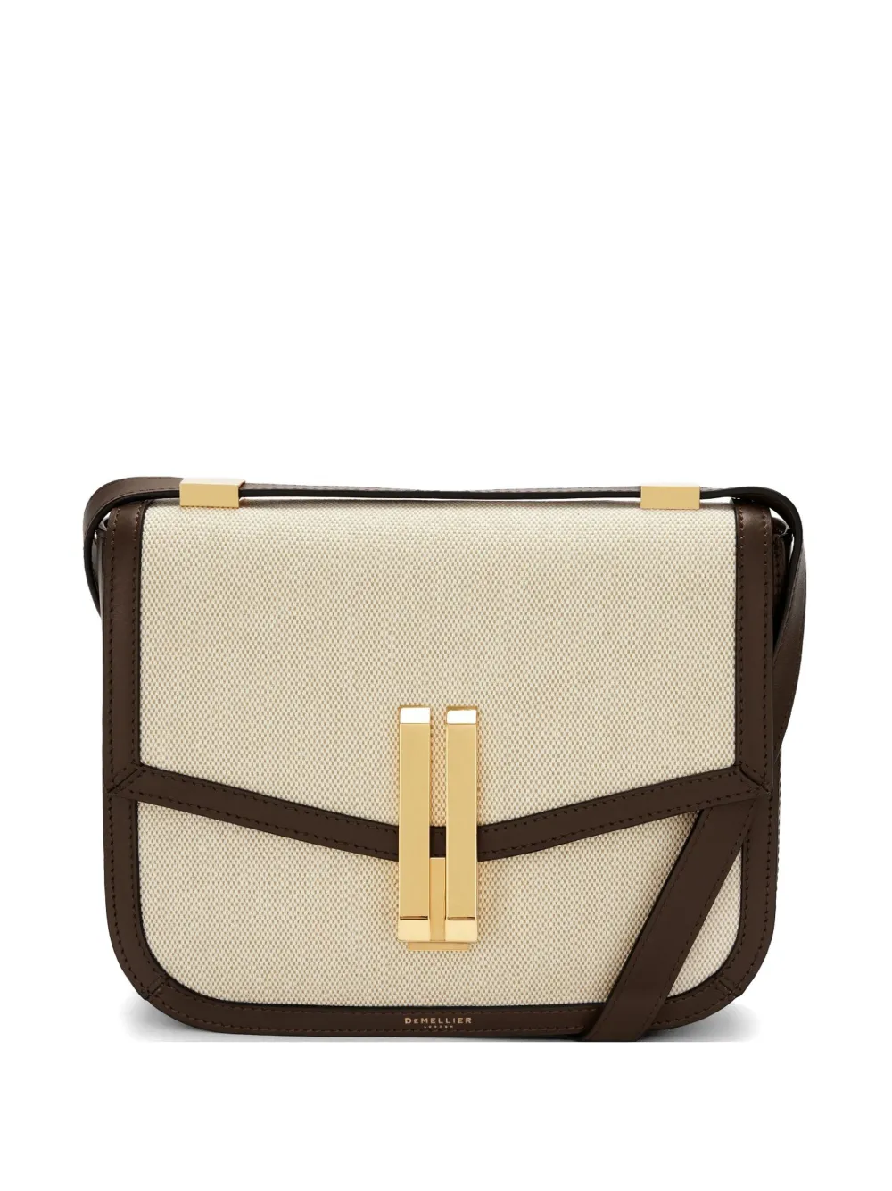DeMellier Borsa a tracolla The Vancouver con stampa - Toni neutri