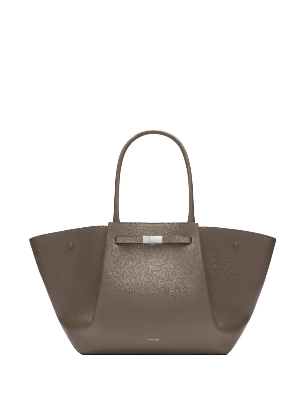 DeMellier midi New York tote bag - Grigio
