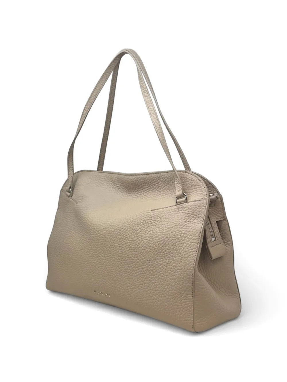  Orciani Medium Lido Soft Leather Shoulder Bag - Neutrals 