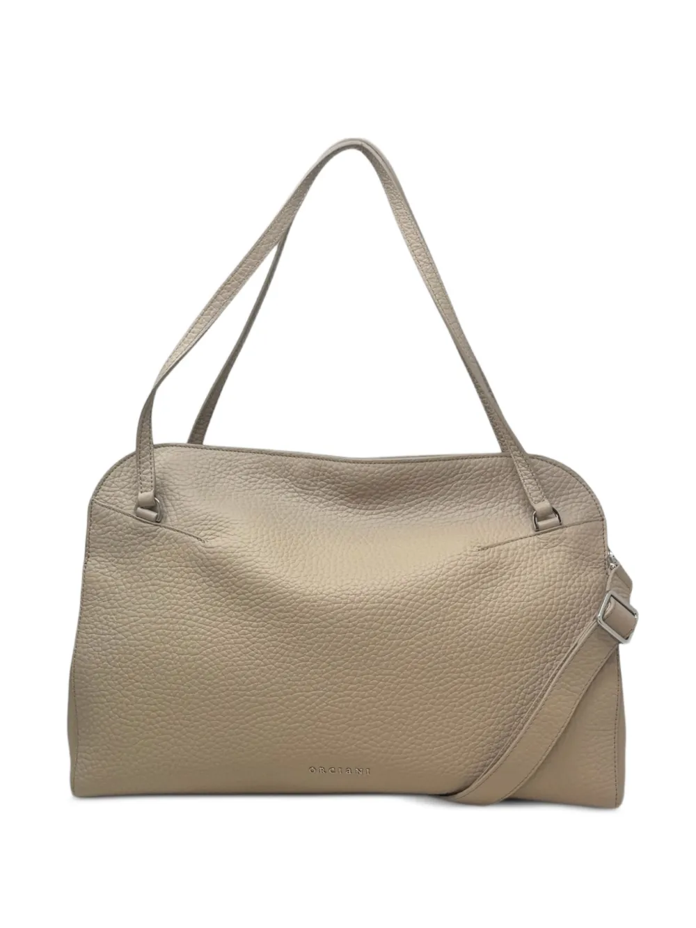 Orciani medium Lido Soft leather shoulder bag - Toni neutri
