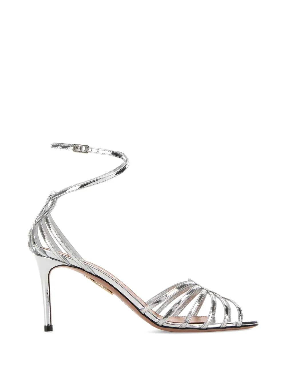 Aquazzura Sweetheart strappy sandals Zilver