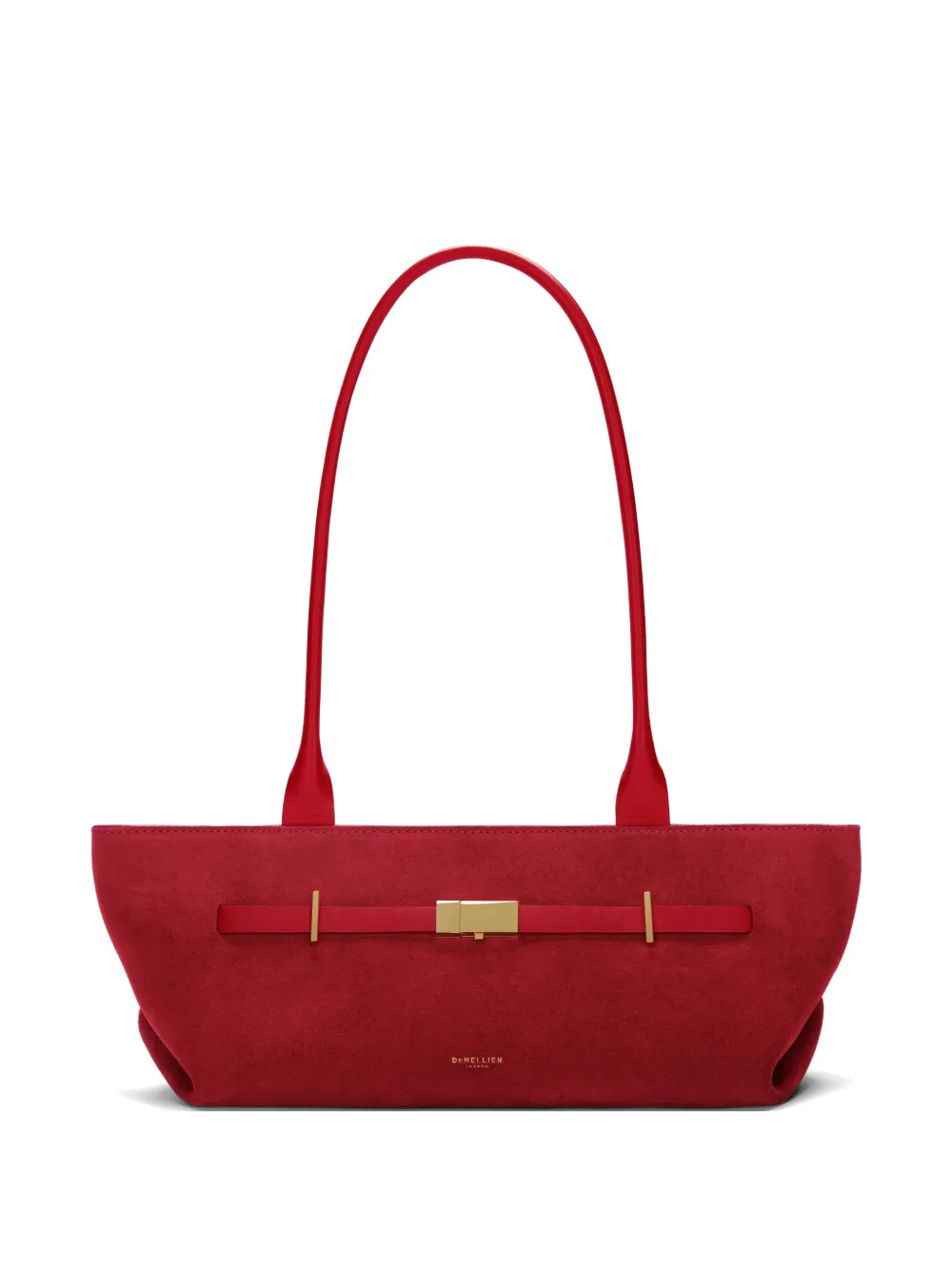 DeMellier The New York suede shoulder bag - Red